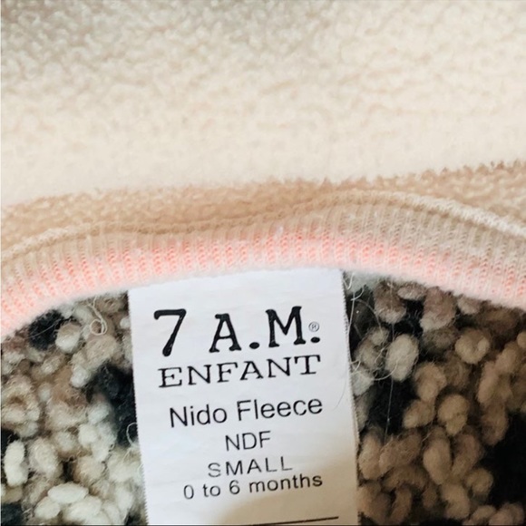 7 A.M. Enfant Nido Fleece wrap (0-6 Months) - Picture 5 of 5